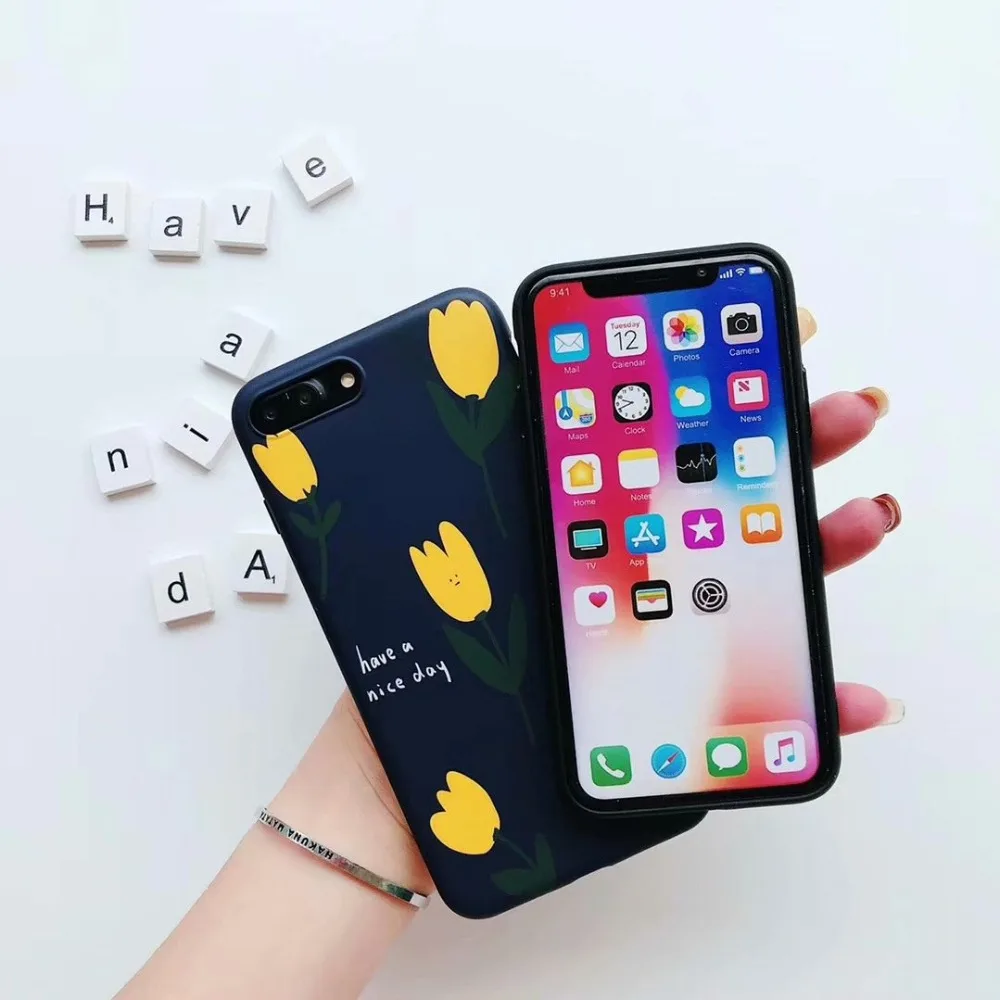 ORYKSZ для iphone X XS XR MAX чехол Роскошные Цветы Узор Телефон Силиконовые мягкие чехлы 6 6s