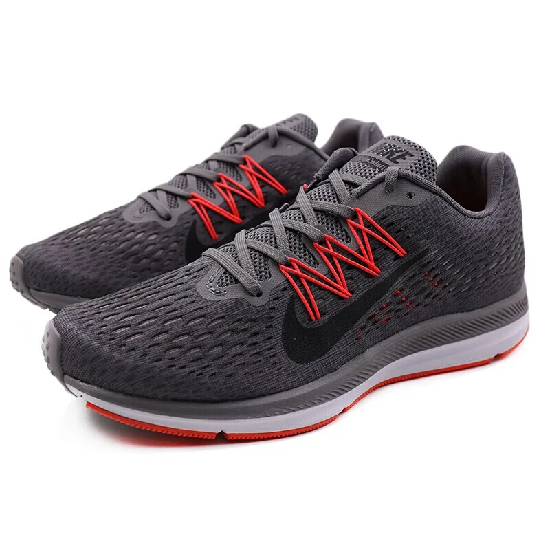 Оригинальный Новое поступление 2018 NIKE ZOOM WINFLO 5 Для мужчин кроссовки|Беговая обувь|