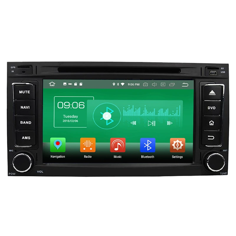Android 8 0 Octa Core dvd плеер автомобиля для Volkswagen Touareg VW Multivan gps навигации Мультимедиа