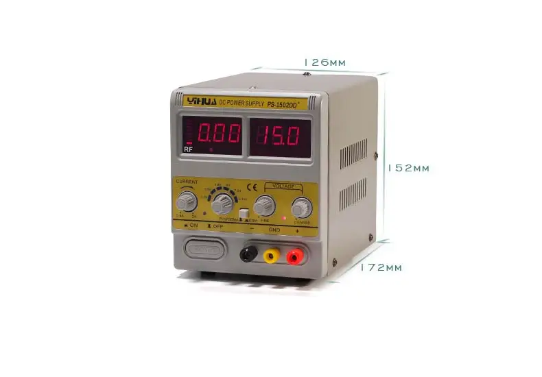 Регулируемый источник питания постоянного тока YIHUA 1502DD + для мобильного телефона