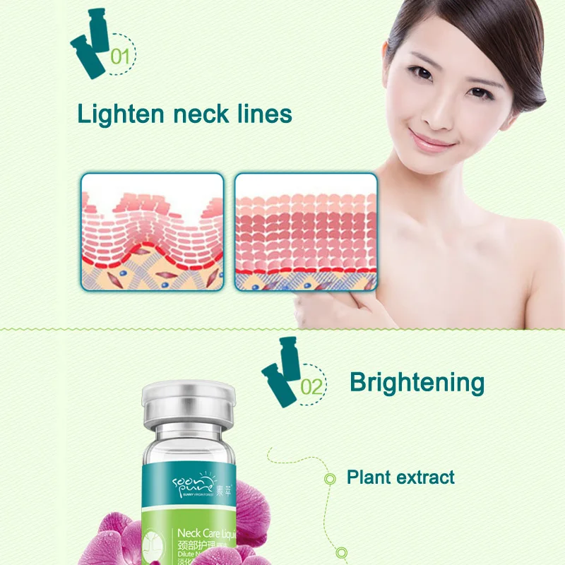

Neck Anti Wrinkles Essence Remove Wrinkle Anti Neck Lines Lifting Firming Rejuvenation Skin Whitening Moisturizing Neck Serum M2