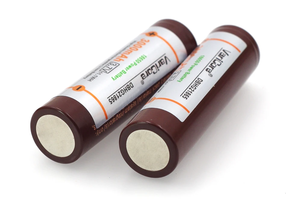 2 PC. new original for LG 18650HG2 3000 mAh 3.6 V lithium 18650 20A continuous discharge dedicated to the electronic cigarette b |