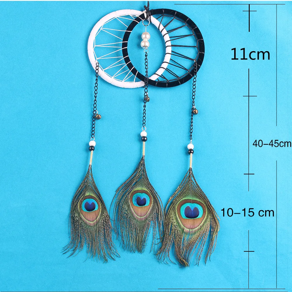 2018 новый дизайн перо павлина креативная форма Ловец снов автомобиль винтажный