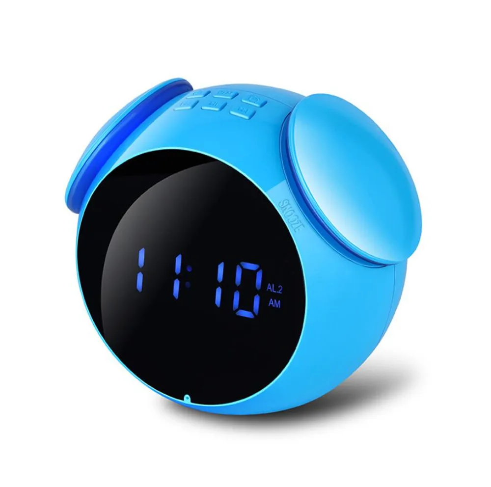 Двойной будильник мультимедийный мини Bluetooth Динамик без потерь MP3 плеер |