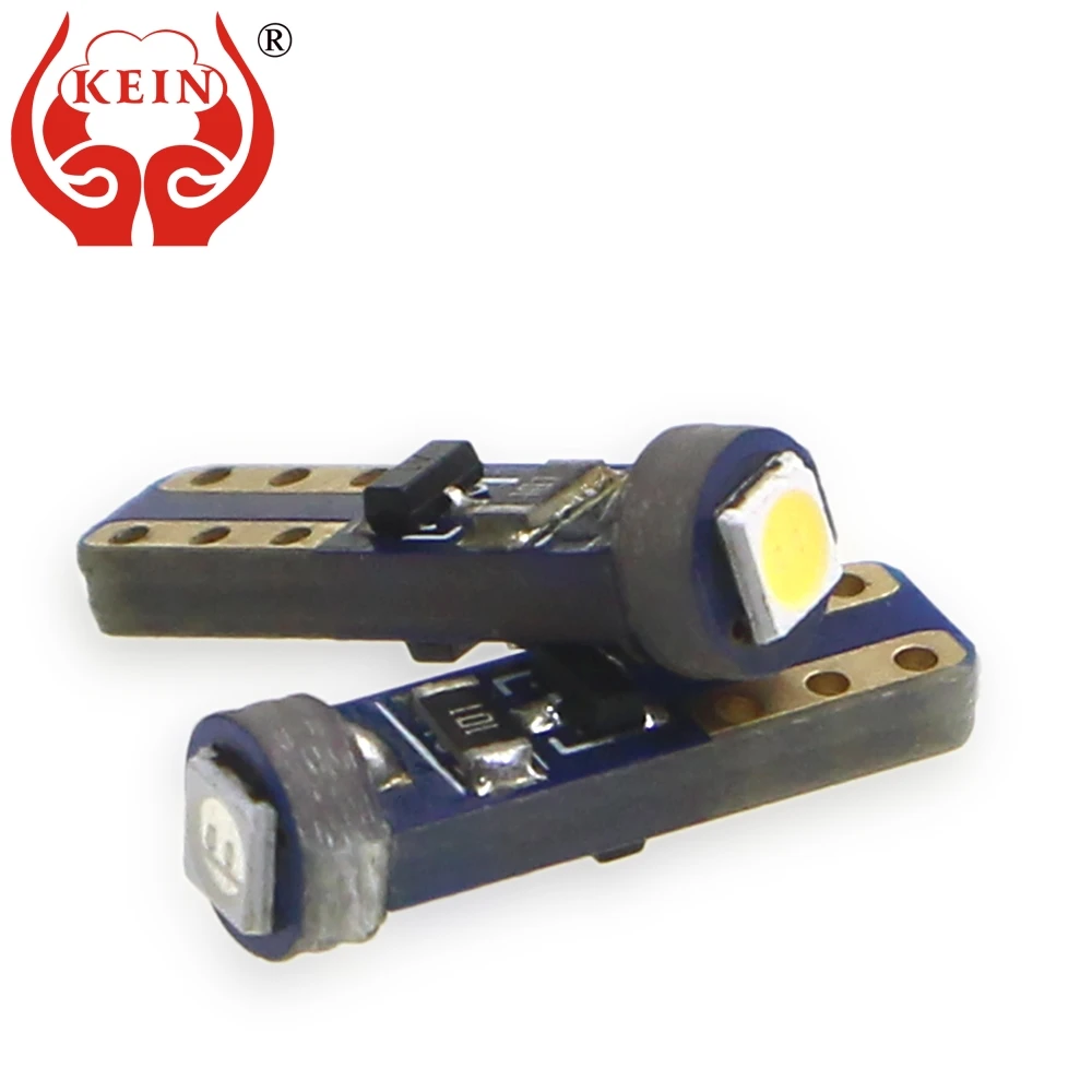 KEIN 10 шт. w3w t5 led 3030 smd 509T светодиодных фар для авто габаритный фонарь интерьер