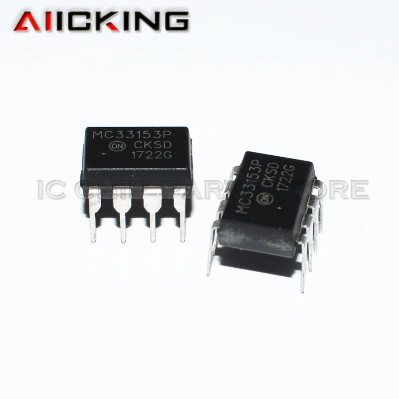 10 шт. MC33153P DIP 8 MC33153 DIP8 оригинал в наличии|Центральные процессоры| |