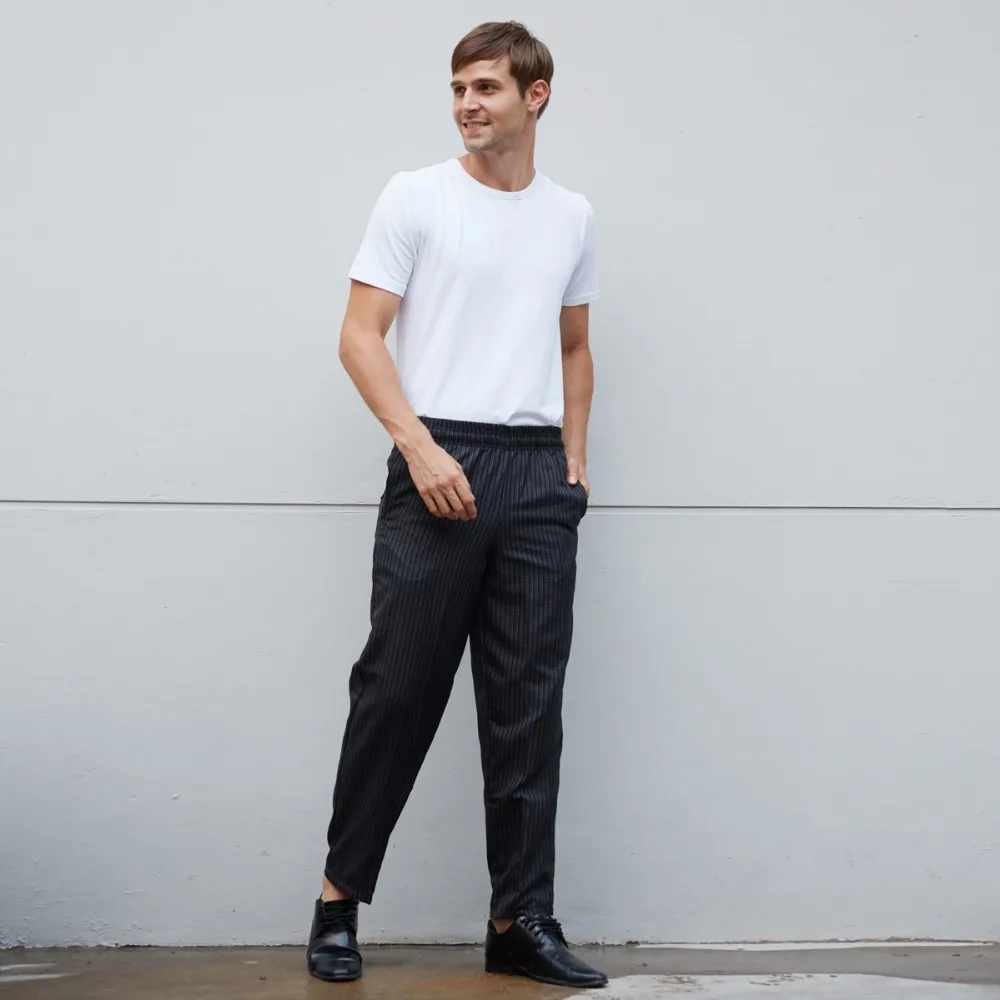 Chefwear брюки индивидуальный дизайн Ресторан официантка рабочие мужские серые