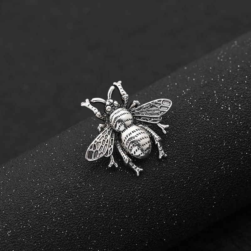 Винтаж милые эмалированные броши в виде пчел для мужчин и женщин мух других