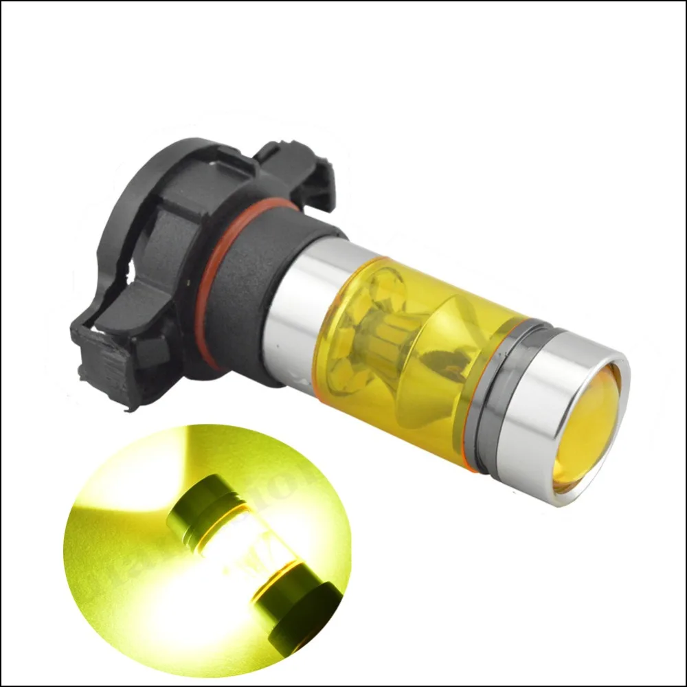 2X100 W H7 H8 H11 H16 20SMD 3030 светодиодный супер яркий сине-голубой желтый противотуманный автомобильный бег автомобильная лампа лампы 12 V 24 V 0.72A