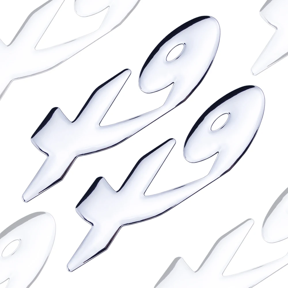 

KODASKIN Motorcycle 3D Sticker Decal for PIAGGIO X9 Silver