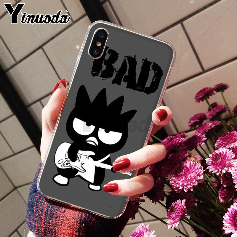 Yinuoda Cool Penguin BAD Марка Badtz Maru DIY Окрашенные красивые чехлы для телефонов Apple iPhone 8 7 6 6S