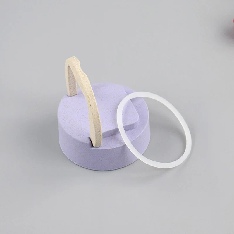 Пшеничная солома унисекс бутылки для воды двухслойные изоляционные пластиковые