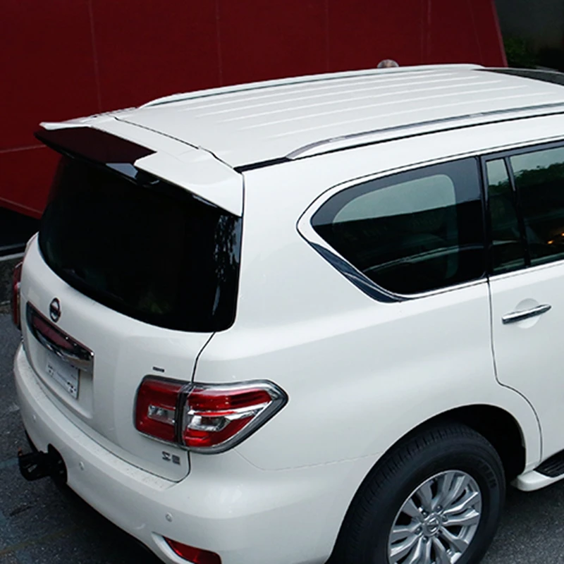 Задний спойлер для багажника Nissan PATROL Y62 2011-2018 белый черный АБС-пластик 1 шт. |