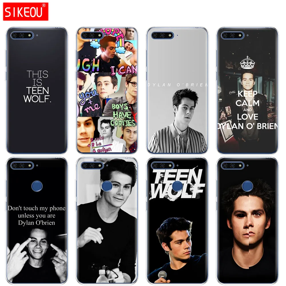Силиконовый чехол для телефона Huawei Honor 7A PRO 7C Y5 Y6 Y7 Y9 2017 2018 Prime Dylan O'Brien Teen