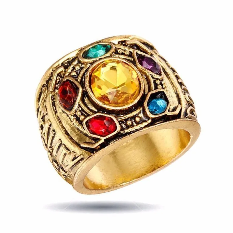 Горячий новый камень душа танос браслеты Марвел Мстители с подвесками браслет