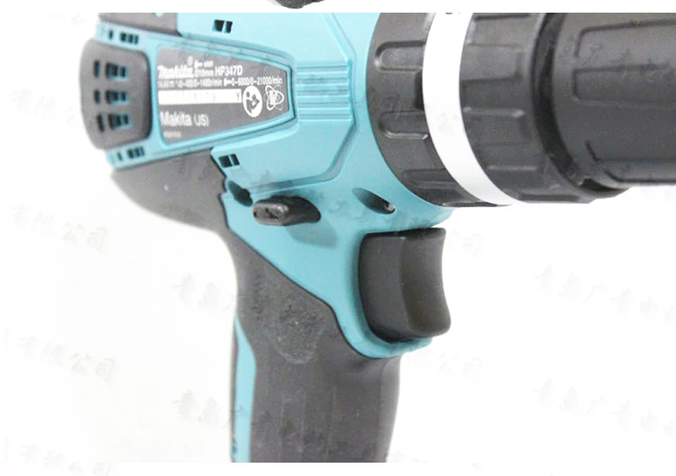 Японская Аккумуляторная дрель Makita DF347DWE Ударная дрель HP347DWE 14,4 В литиевая дрель электрическая отвертка