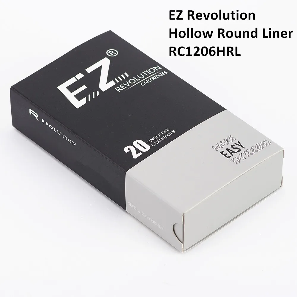 RC1206HRL EZ новый революционный игольчатый картридж полый круглый лайнер тату игла