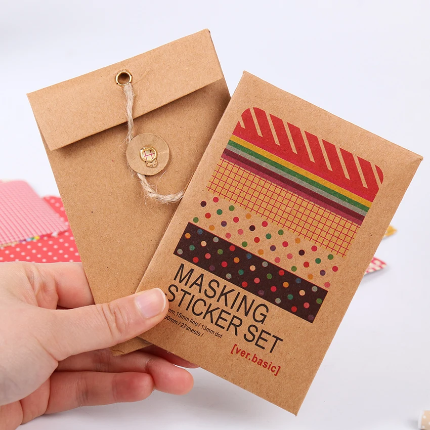 27 шт. малярная лента для скрапбукинга|masking tape|masking tape craft stickerstape |