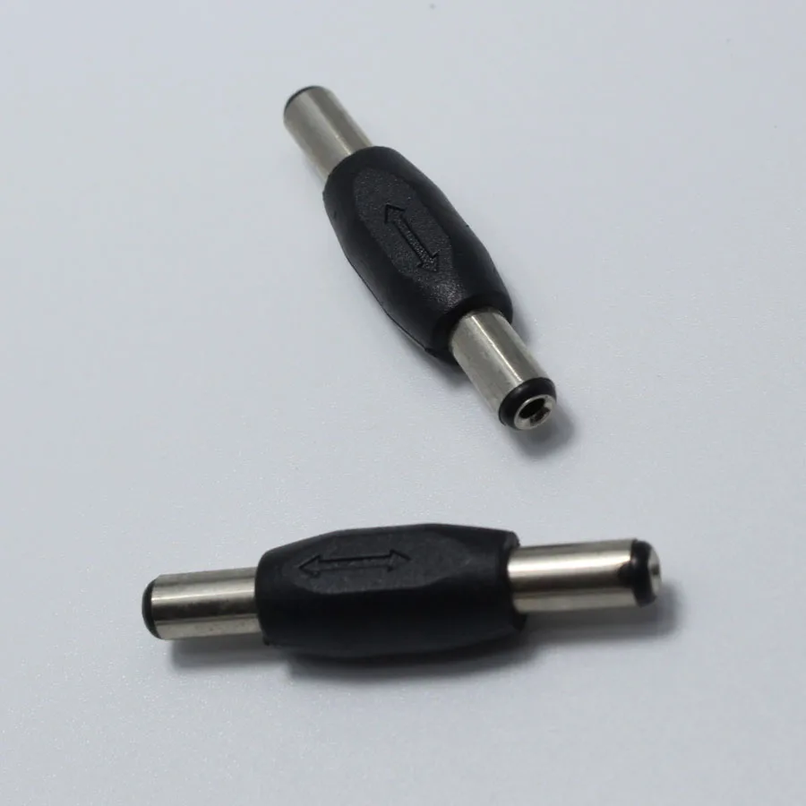 2pcs 5.5*2.1 mm / 5.5x2.1mm DC Power Plug Connector male to Panel Mounting Plugs Adaptor | Обустройство дома