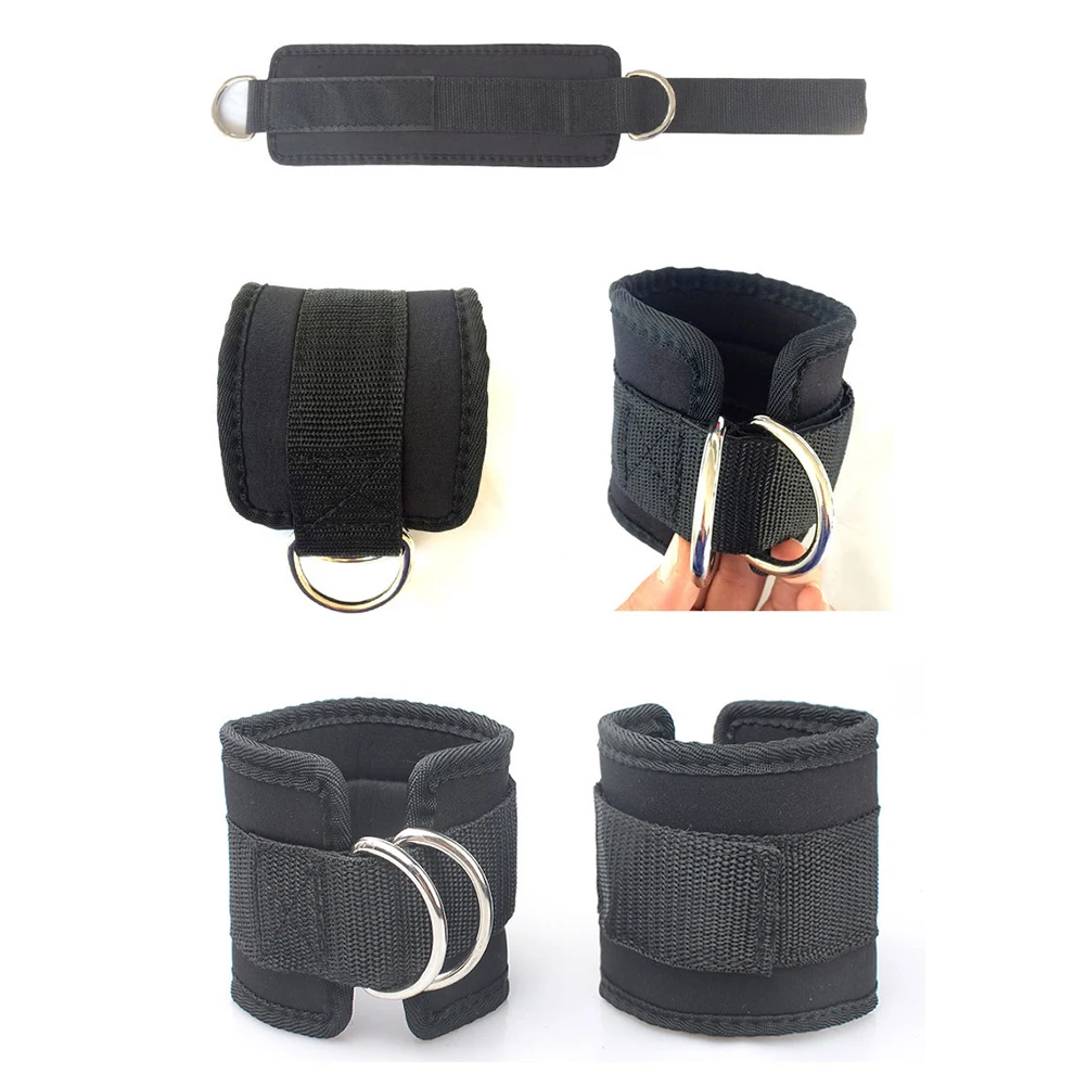 2 шт регулируемые лодыжки манжеты спортивные полосы для упражнений тренажерный