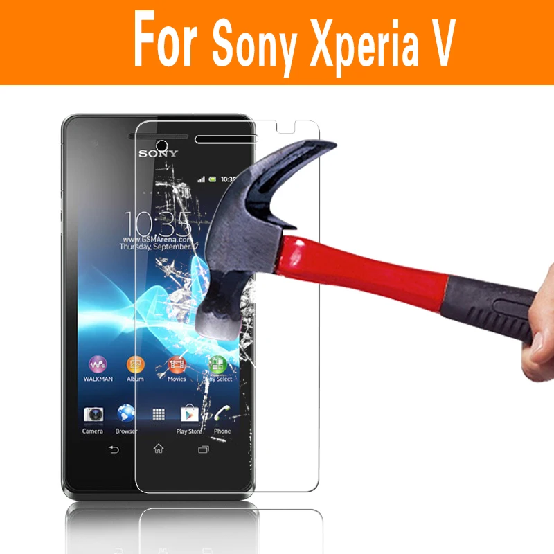 Высококачественная пленка из закаленного стекла для sony Xperia L C2104/ZL L35h стеклянная пленка для sony Xperia V LT25i/M C1904 Защитная пленка для экрана