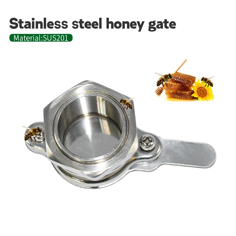 Медозатвор из нержавеющей стали клапан для сотового меда пчеловодческие