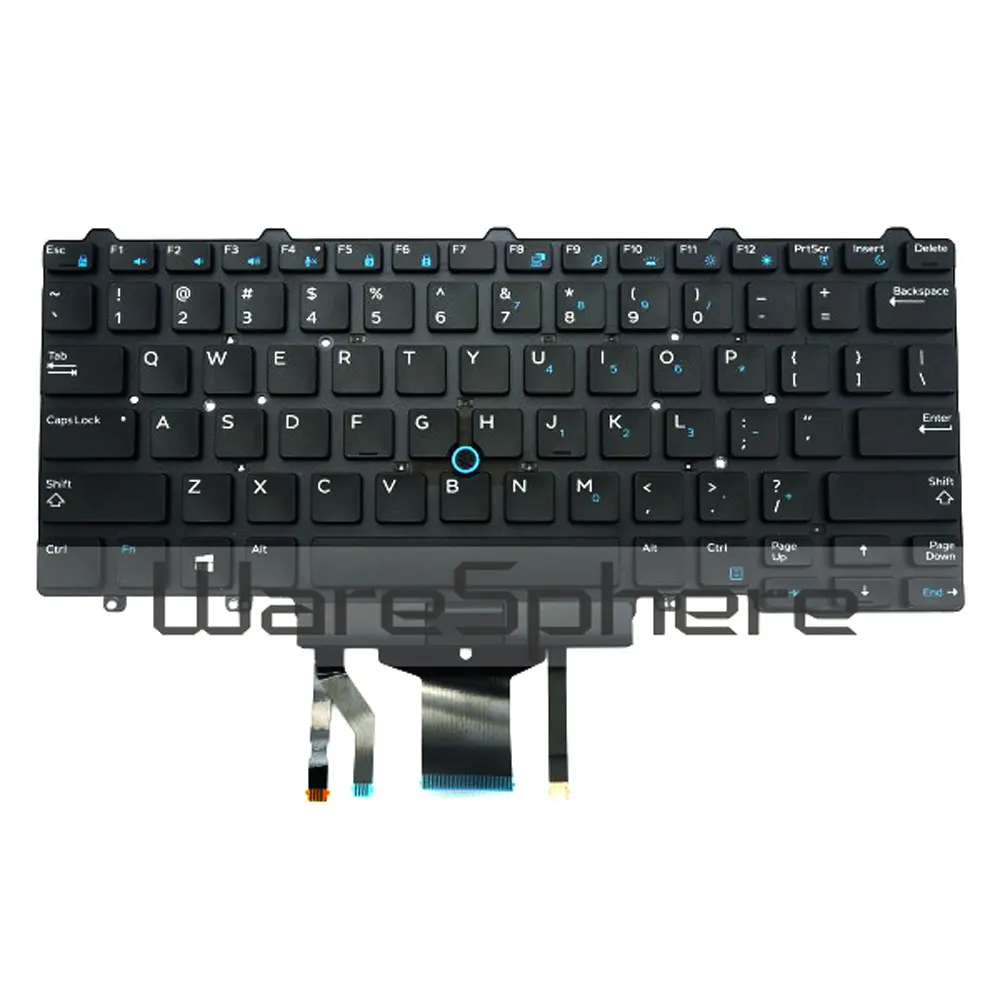 Оригинальная клавиатура с подсветкой для ноутбука Dell Latitude E5450 E7450 E7470 E5470 D19TR 0D19TR