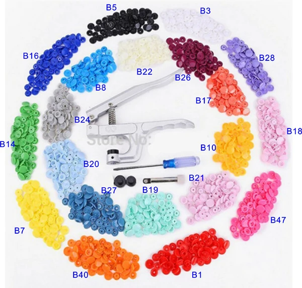 Оптовая продажа Бесплатная доставка 1 комплект плоскогубцы + 100 комплектов KAM