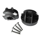 Perfeclan 2 шт. прочный нейлоновый держатель для Каяка, лодки, морской рыбалки, полукруглая подставка для крепления, кронштейн для удочки, комплект принадлежностей для снастей