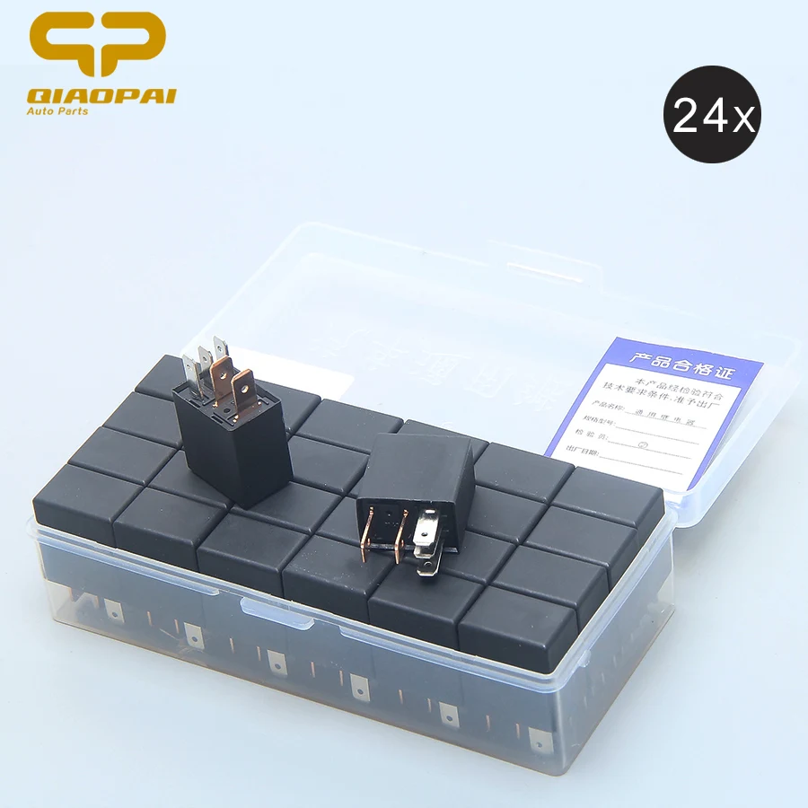 Универсальное автомобильное фиолетовое реле 12 V/24 V 40A автомобильное реле 4 pin/5 Pin противотуманная фара/масляный Насос реле кондиционера для VW Santana 3000