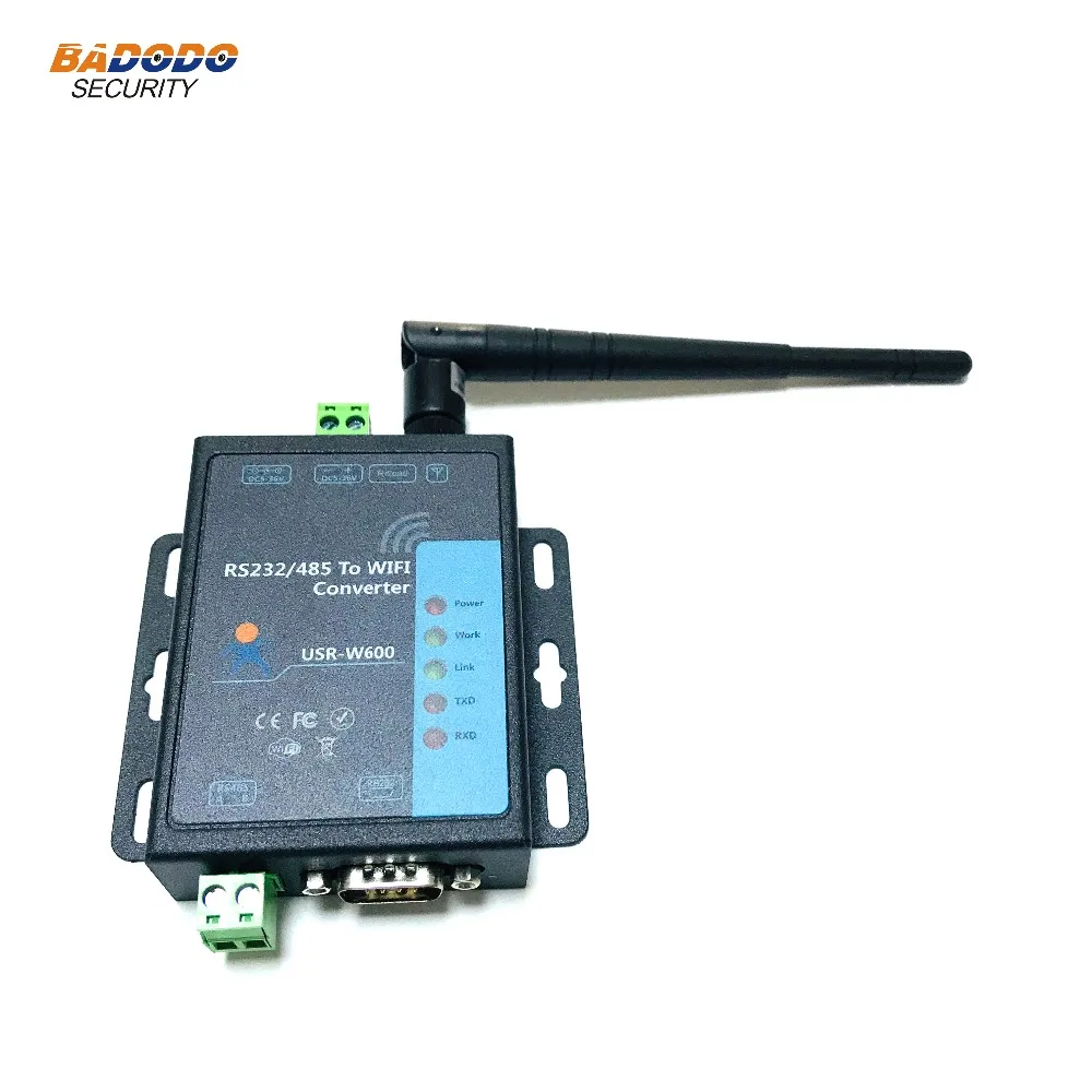 Последовательный порт RS485 RS232 к wifi конвертер устройство сервера USR-W600 функция часы собака(замена USR-wifi 232-604 USR-wifi 232-602
