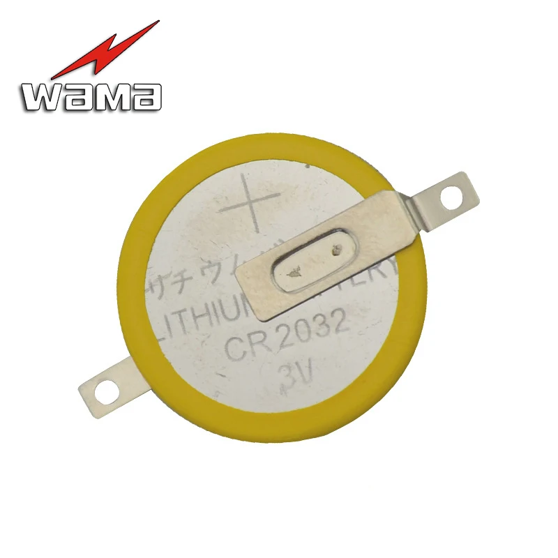 50 шт./лот Wama CR2032 таблеток Сварочная батарея для пайки ногами батарейки монет 210
