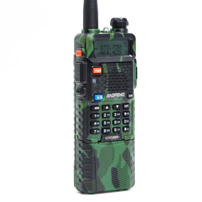 2 шт BaoFeng UV-5R с 3800 мАч длинный литий-ионный аккумулятор двухдиапазонный 136-174 и 400-520 МГц UV5R двухстороннее радио