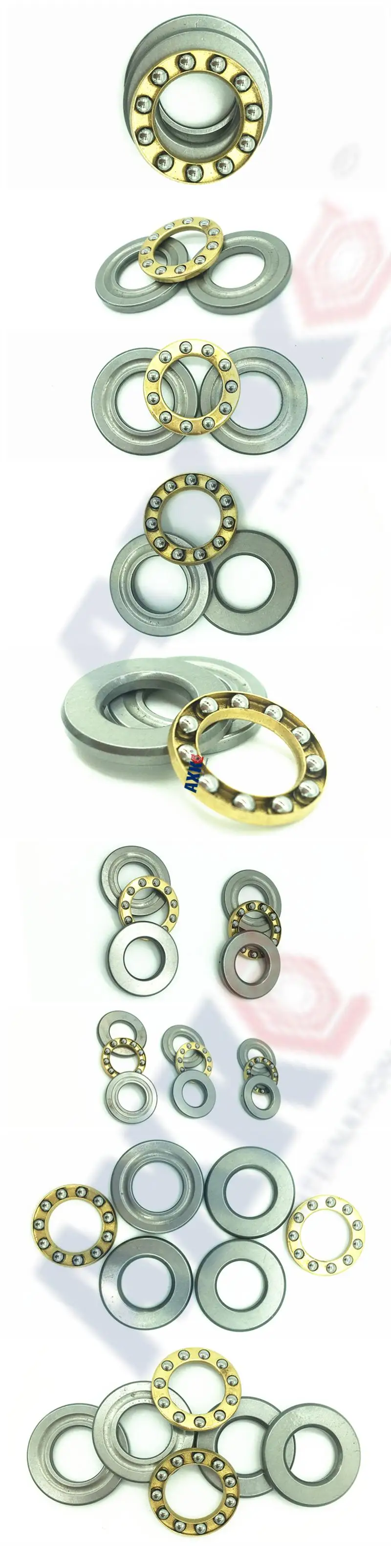 Шариковый подшипник Axk ; набор из 10 шт. F7-13m F7-15m F8-16m F8-19m F8-22m F9-17m F9-20m F10-18m F12-21m F12-23m упорный подшипник
