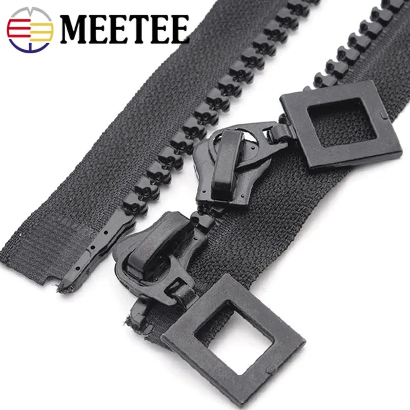 1 шт. 8 # квадратная застежка молния открытая резиновая для пуховика пальто