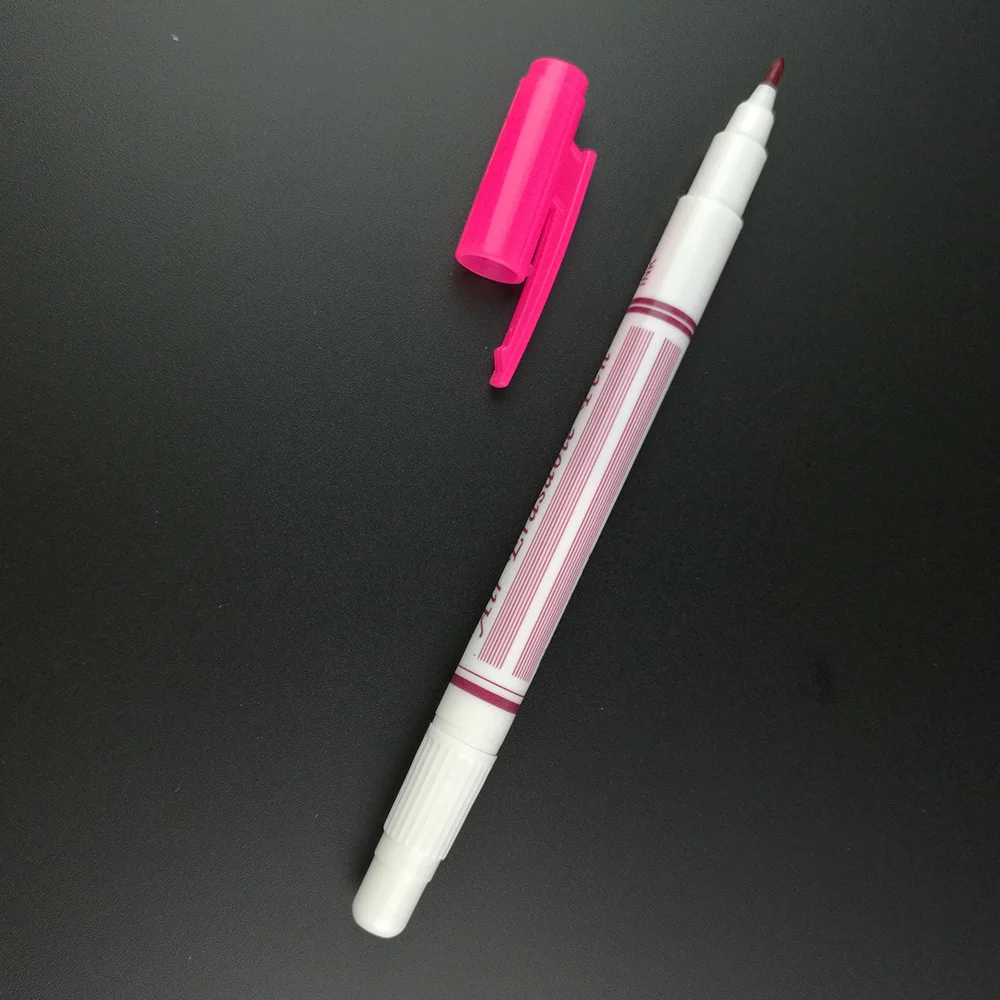 2pcs Erasable Pen Water Soluble Fabric Dual function Marker for replace Tailor's Chalk Patchwork Pencil Sewing Accessories | Дом и сад