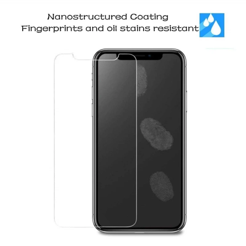 100 шт. для Apple IPhone X XR XS Max 11 Pro защита экрана из закаленного стекла Iphonexr защитная