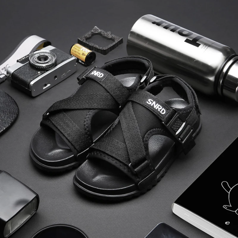 Новейшая модель удобные пляжные сандалии Paperplanes премиум класса крутые обувь для