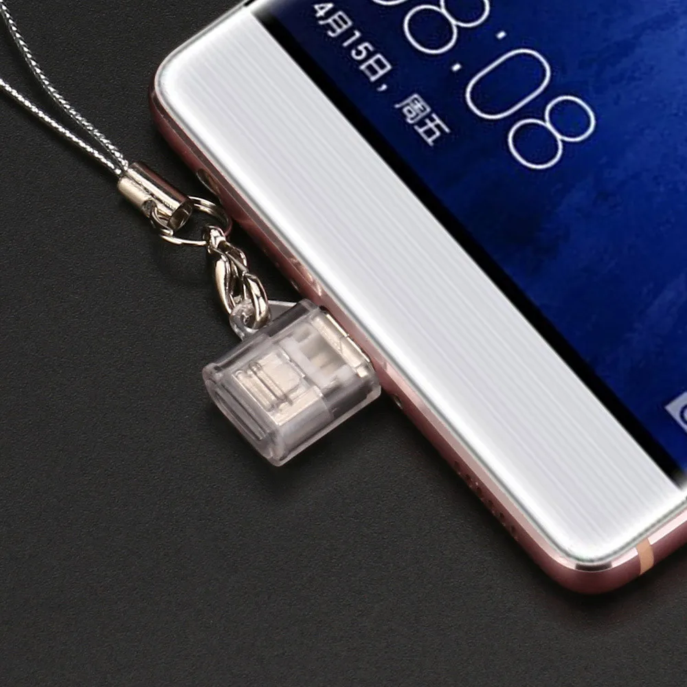 Прозрачный Тип с разъемами типа C и Micro usb кабель для передачи данных из мини