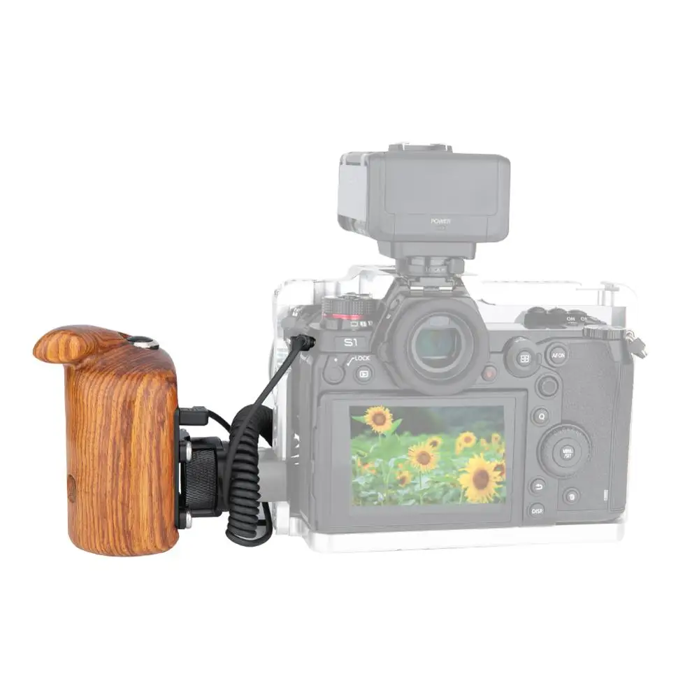 Niceyrig для Panasonic S1 S1R GH5S GH5 G9 G85 G7 GH4 GH3 GH2 левая деревянная ручка управления с