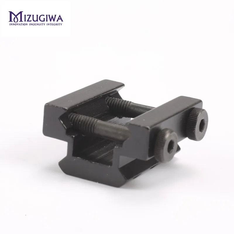 MIZUGIWA 1/2 &quot3 слотовый низкая Riser Вивер Picatinny кронштейн для прицела крепление рельса