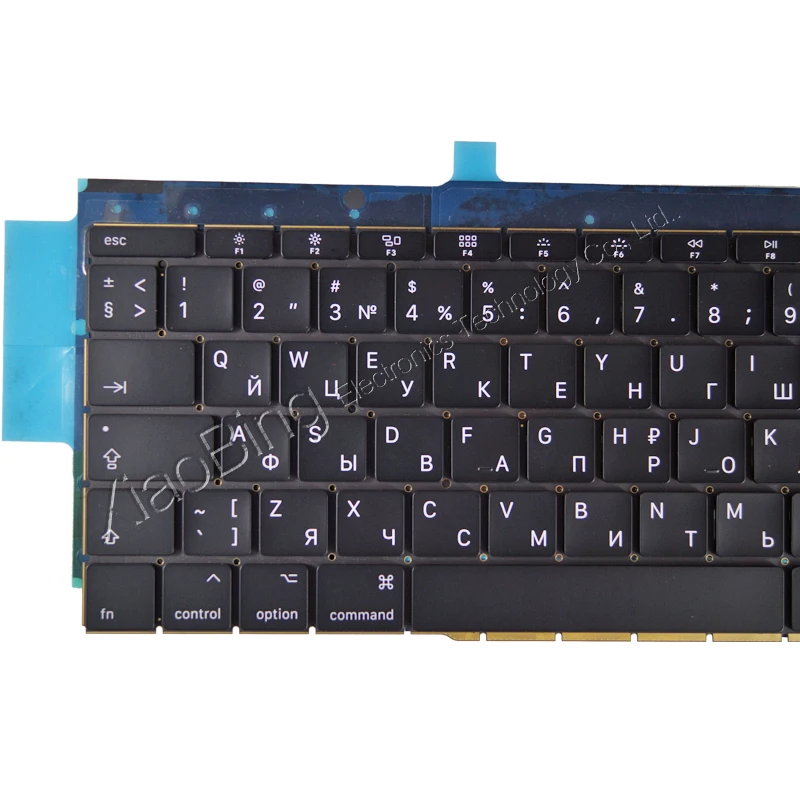 A1708 русский для Macbook Pro retina 1" A1708 русская Россия RU клавиатура с подсветкой Late Mid года