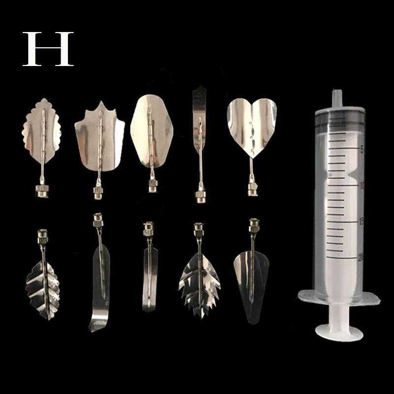 3D желейные листья художественные инструменты русские тюльпаны насадки