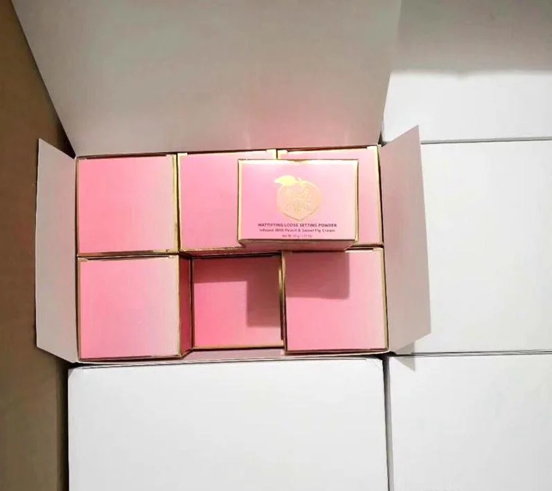 Бесплатная доставка макияж персик идеально Матирующая фиксирующая пудра