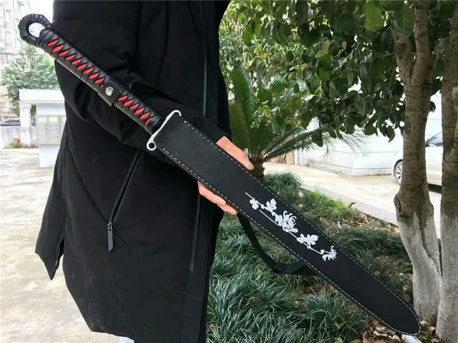 Уникальный Твердый острый 1095 клинок из высокоуглеродистой стали с мечом кунгфу