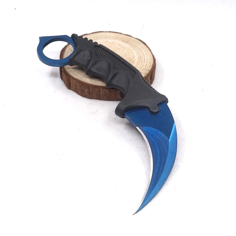 Ножи с фиксированным лезвием коготь для Counter-Strike Karambit нож из нержавеющей стали