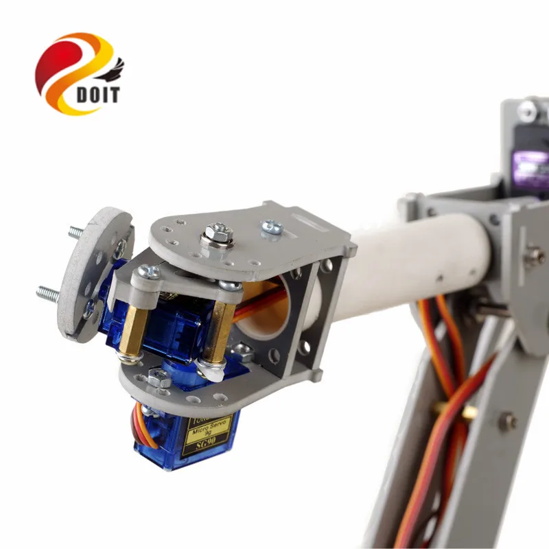 Алюминиевый 6 DOF механический Роботизированный зажим для рук | Игрушки и хобби