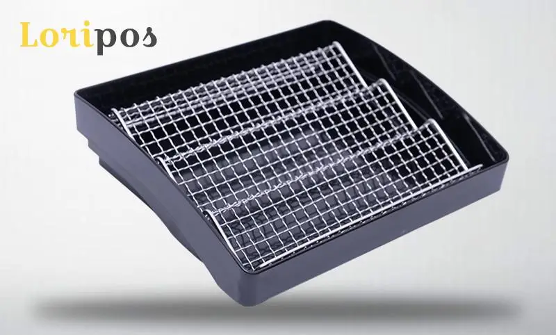 Поднос еды шкафа свежие продукты в супермаркетах Дисплей бутик приготовленные