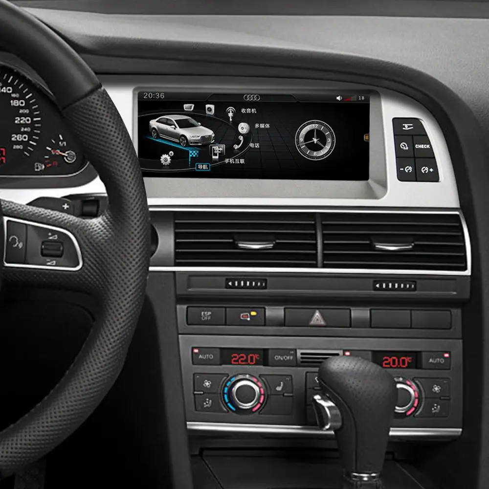 8,8 дюймов ips сенсорный экран Android мультимедийный плеер для Audi A6 2005- с gps навигацией