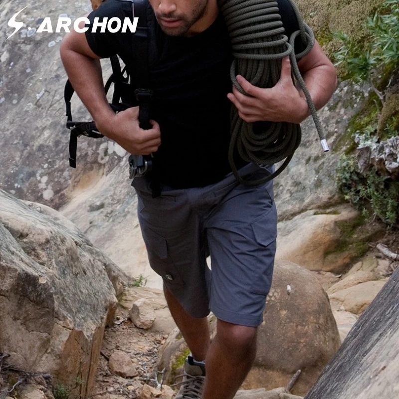 S. ARCHON США Urban Лето быстросохнущая дышащая тактические грузовой короткие Для